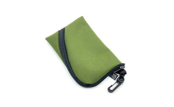 A Mini Ghost Whale Pouch in Verde.
